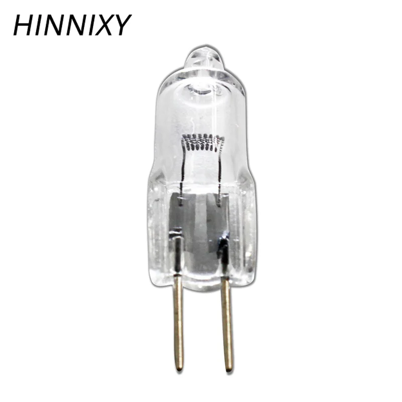 Hinnixy 10 шт./лот галогенная лампа G4 с регулируемой яркостью накаливания 24 В 20 Вт 35