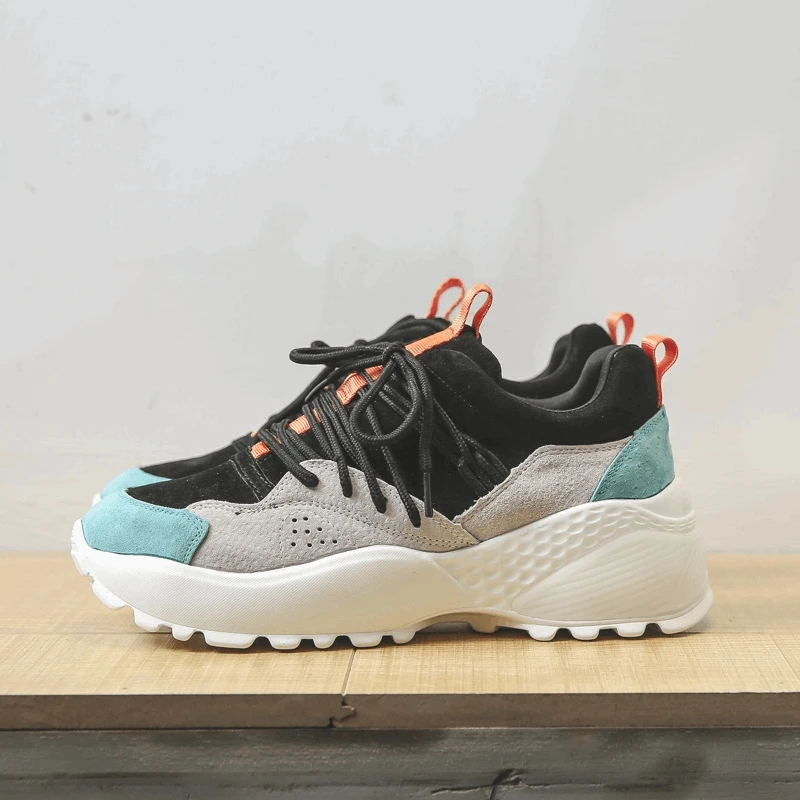 YD EVER женская повседневная обувь из натуральной кожи на платформе модные