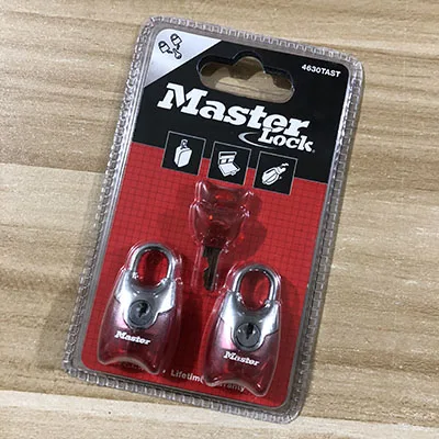 4630 Pink 2 locks Главный замок маленький мини шкафчик с навесным замком замок ящик студенческий концентрический багажный чехол коробка замок для влюбленных 4 цвета 2 ключа торговля - Цвет: 4630 Pink 2 locks