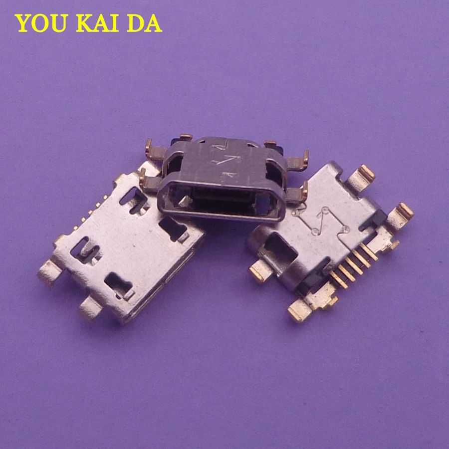 5-контактный разъем Micro USB 10 шт. для зарядки и передачи данных задний штекер Motorola Moto