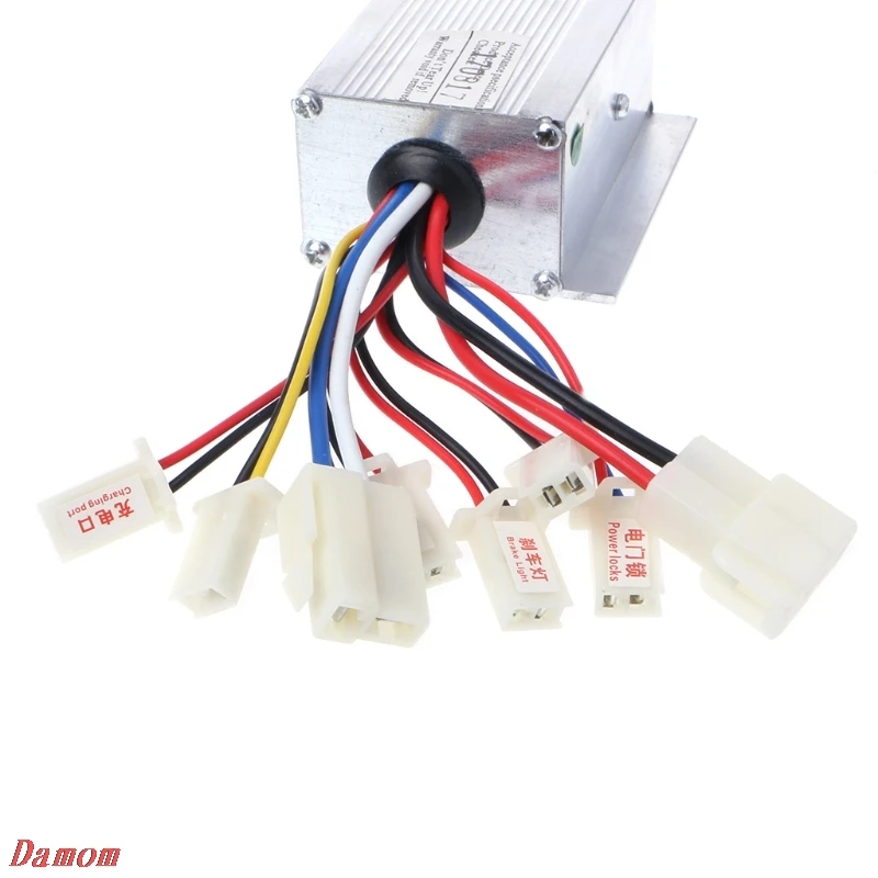 Горячая Распродажа DC 24V 250W контроллер скорости двигателя для электрического