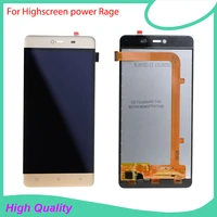 for highscreen power rage lcd display touch panel digitizer mobile phone parts for highscreen power rage screen lcd display