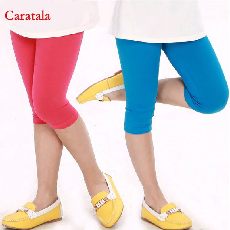 Caratala/модные детские брюки легинсы яркие цвета из модала для детей 1 5 лет|leggings
