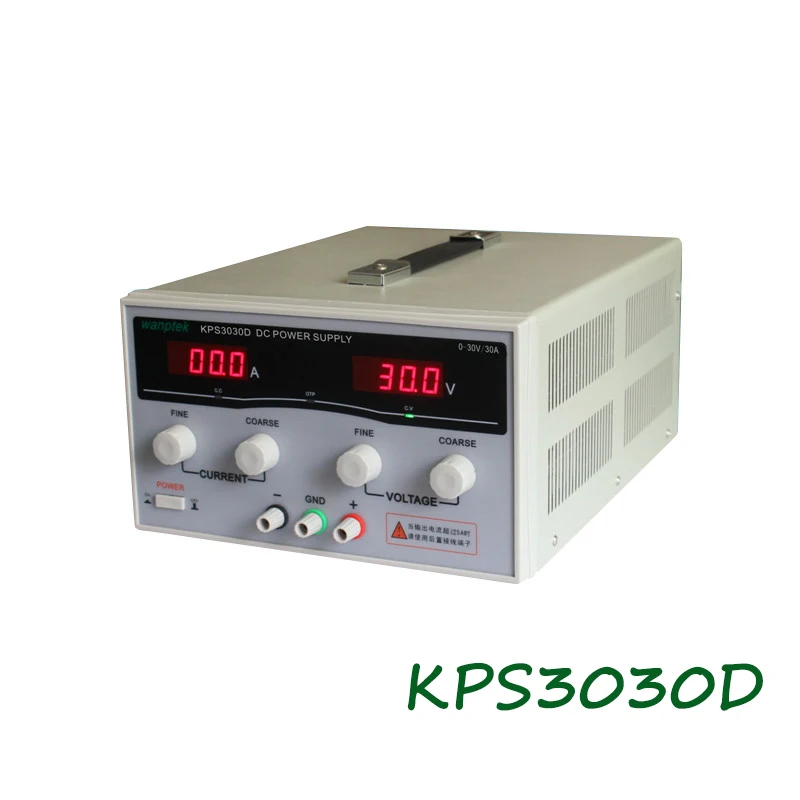 Новый KPS3030D Высокоточный высокомощный регулируемый светодиодный двойной дисплей