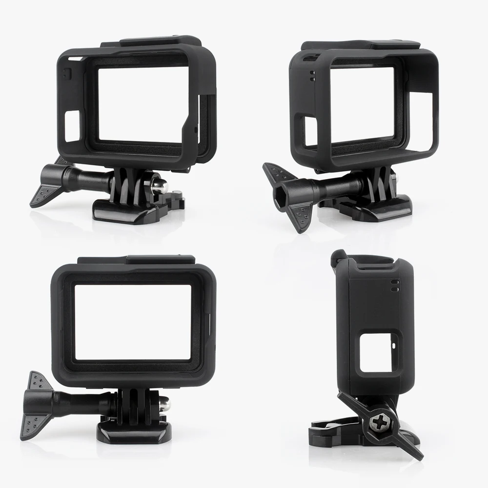 Защитный чехол с рамкой Vamson для Go pro Аксессуары экшн камеры Hero7 6 5 черный 7