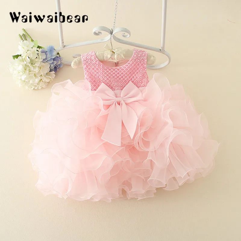 Fancy Kids Unicorn Dress for Girls Embroidery Flower Ball Gown Baby Girl Princess Dresses For Party Costumes | Детская одежда и