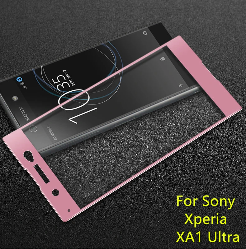 Закаленное стекло HATOLY для Sony Xperia XA1 Ultra защитная пленка экрана с полным покрытием