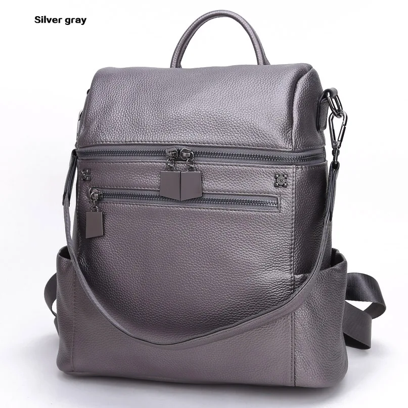 Специальная цена женские рюкзаки из 100% натуральной воловьей кожи дизайнерский