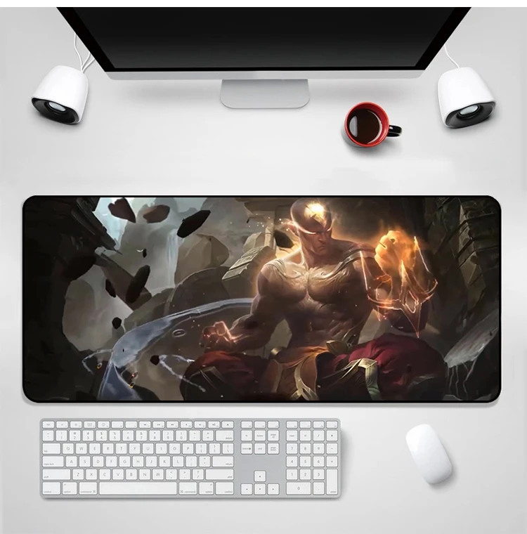 YIMAOC Lee Sin League Of Legends коврик для мыши 40x90 см компьютерный Противоскользящий