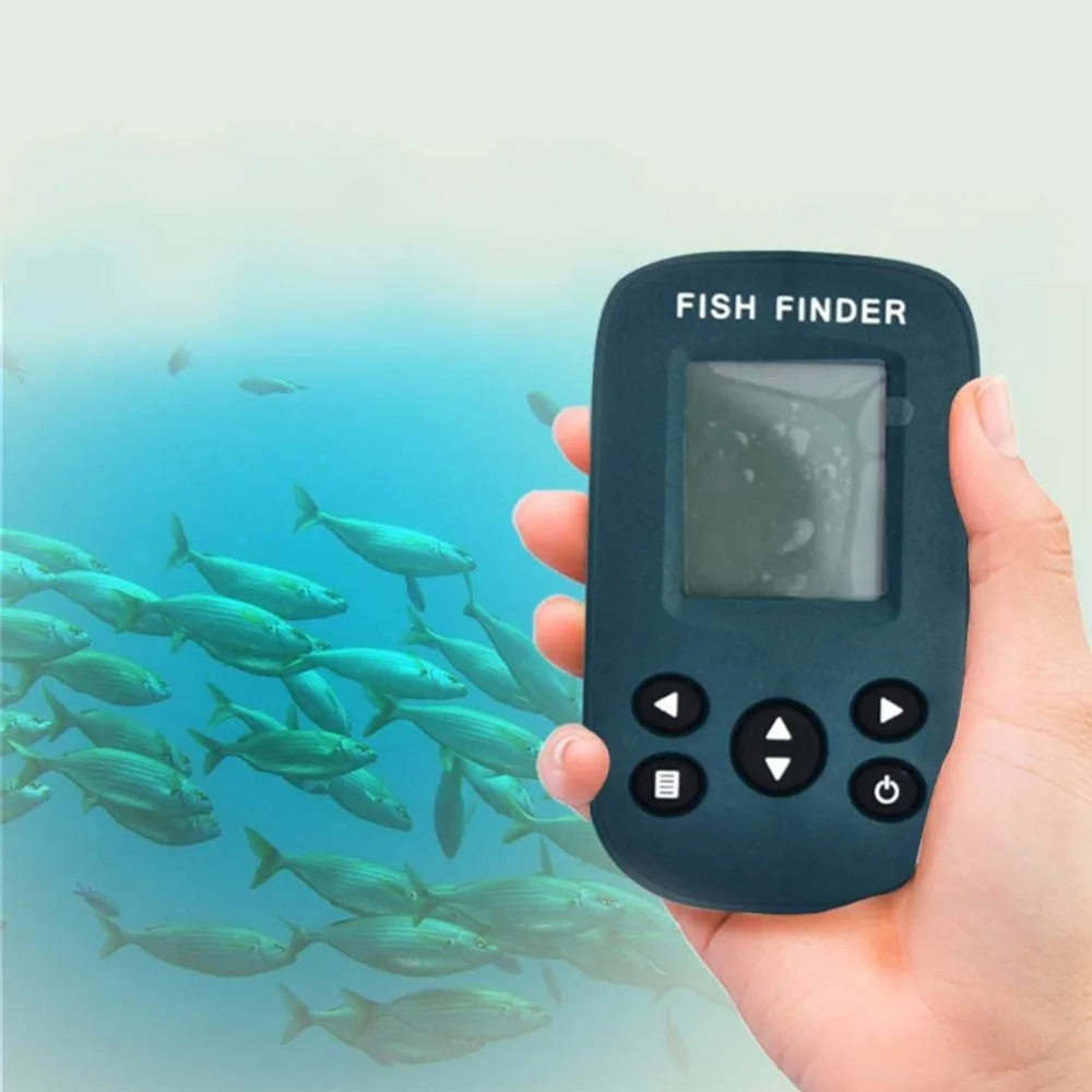 Рыболокатор эхолот беспроводной гидролокатор сенсор рыболокатор s для лодок датчик lcd глубина воды, температура эхолот