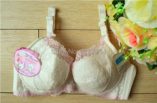 Привлекательный женский кружевной бюстгальтер с вышивкой и большой чашкой 34 36 38