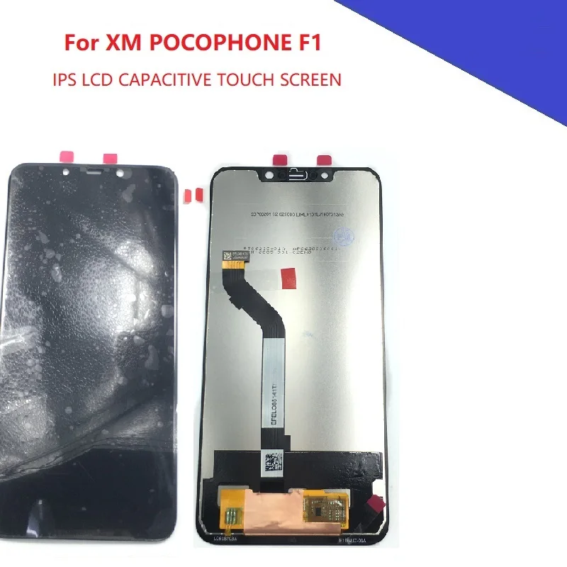 6 18 'ЖК дисплей для Pocophone F1 ЖК экран сенсорная панель в сборе детали телефона POCO