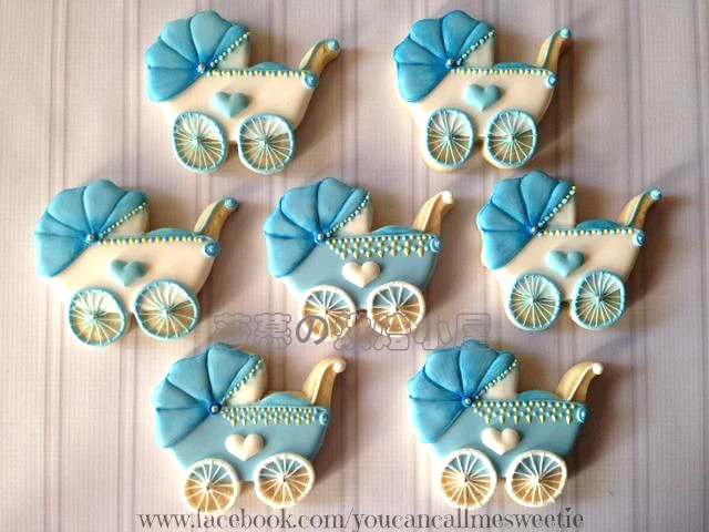 Детская коляска Fondant с кольцом для печенья душа украшения торта | Дом и сад