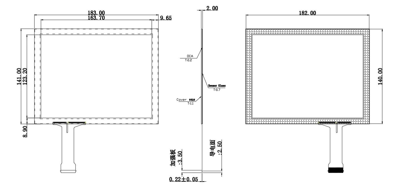 " 8" 10," 12,1" 13," 15,6" емкостный сенсорный экран G+ G структура USB plug and play 10 point touch