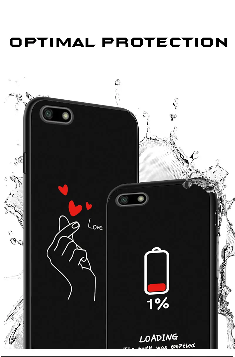 YOUVEI Case For Coque Huawei Y5 Y6 Y5 Y6 Y9 Case Soft TPU Back Cover For Huawei Y5 Y6 Y7 Y9 Prime Phone Case