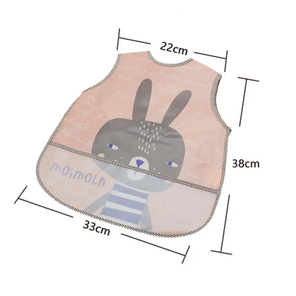 Детские халаты нагрудник водонепроницаемый фартуки с рисунком для