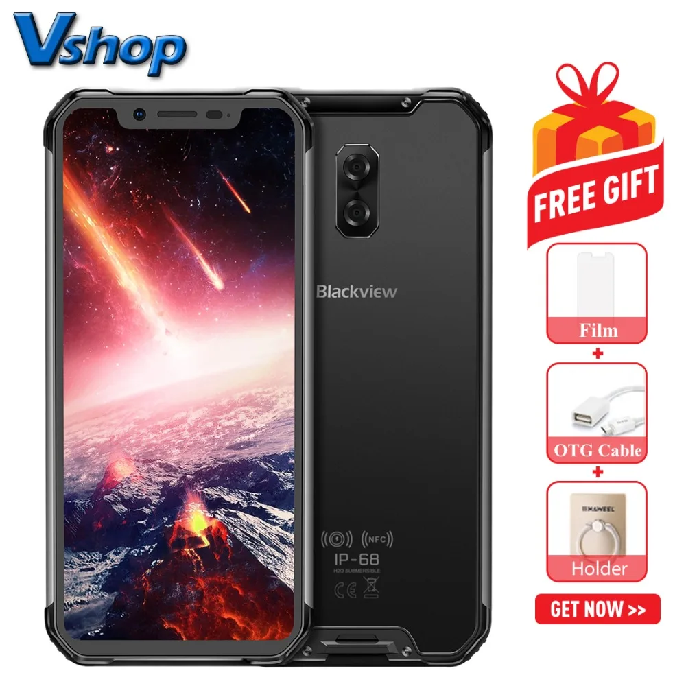 Blackview BV9600 Pro водонепроницаемый смартфон с 5 дюймовым дисплеем восьмиядерным