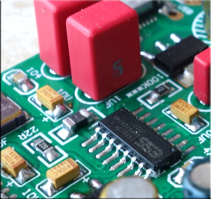

Finished Bluetooth 4.2 APTX Decoder ES9023 Audio DAC -Black