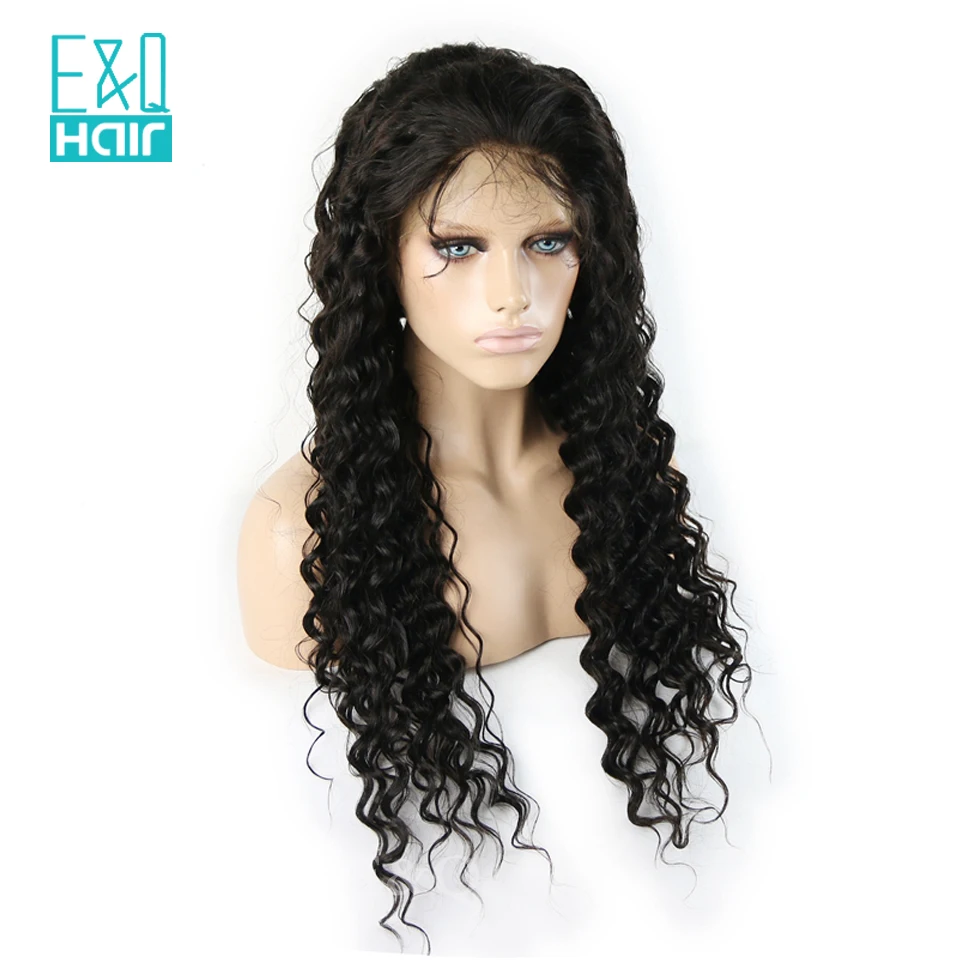 8А Полное Кружева Человеческих Волос Парики для Черные Женщины Бразилец Волосы