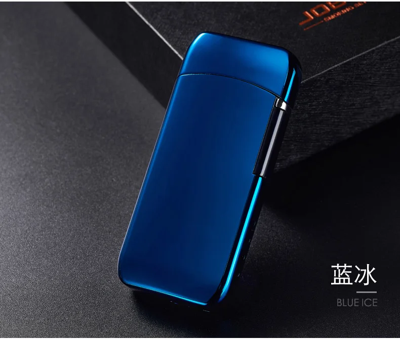 Индуктивная двойная дуга USB Зажигалка перезаряжаемый электронный светодиодный прикуриватель с индикатором сигаретная плазма Palse Pulse Thunder зажигалка