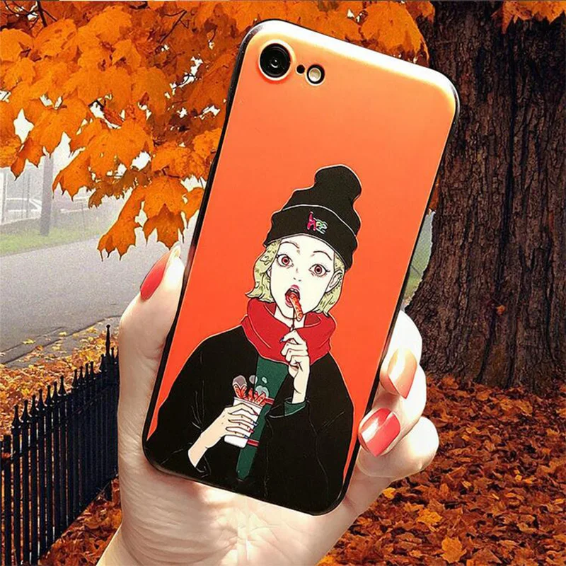 Лидер продаж Красивые 3D рельеф Девушка Мягкие TPU В виде ракушки Coque чехол для OPPO