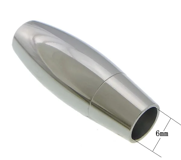 Магнитная застежка из нержавеющей стали дизайн нержавеющая сталь 304 овальный oril