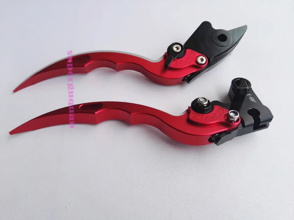 Новые рычаги тормоза и сцепления для велосипеда мотоцикла с ЧПУ стиль лезвия Honda