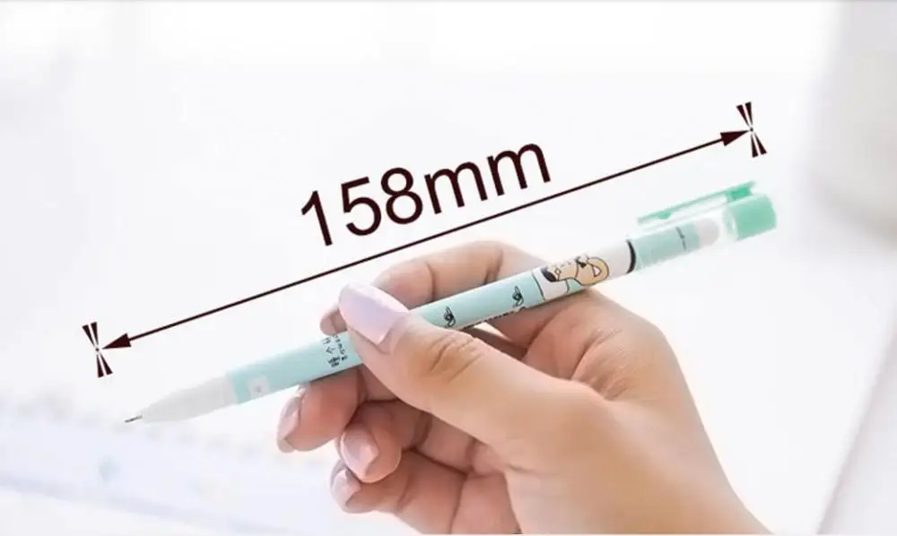 Корейская Красивая гелевая ручка с чернилами для девочек и мальчиков мультяшный