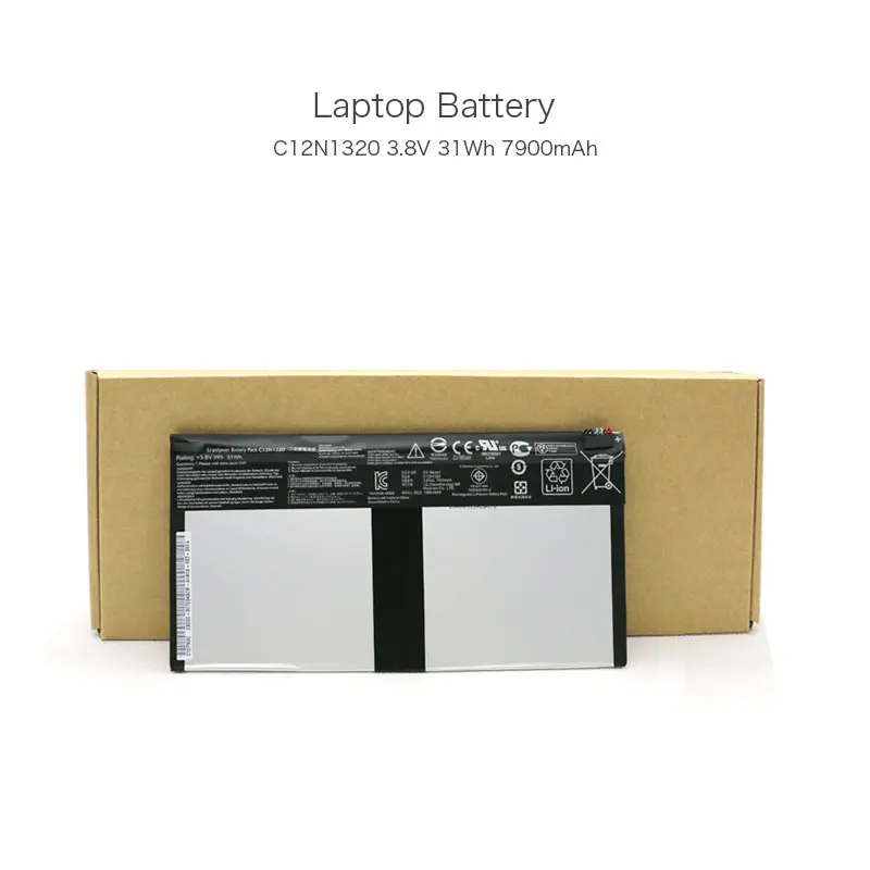 Литий полимерный аккумулятор для ноутбука ASUS 3 8 В 31 Вт/ч 7900 мА/ч C12N1320