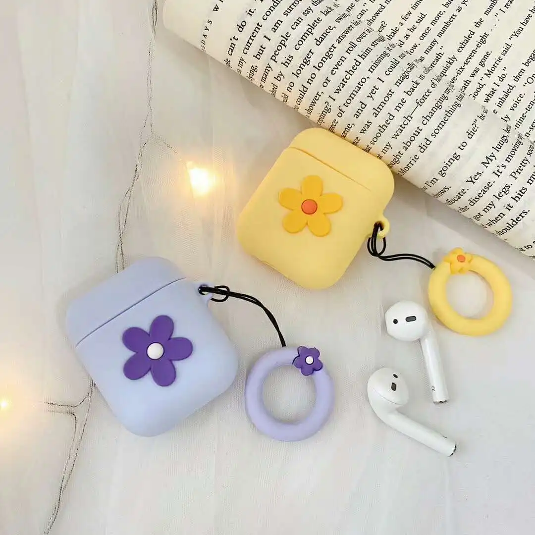 Чехол для беспроводных Bluetooth наушников Airpods 2 силиконовый чехол Airpod Air Pods защитная