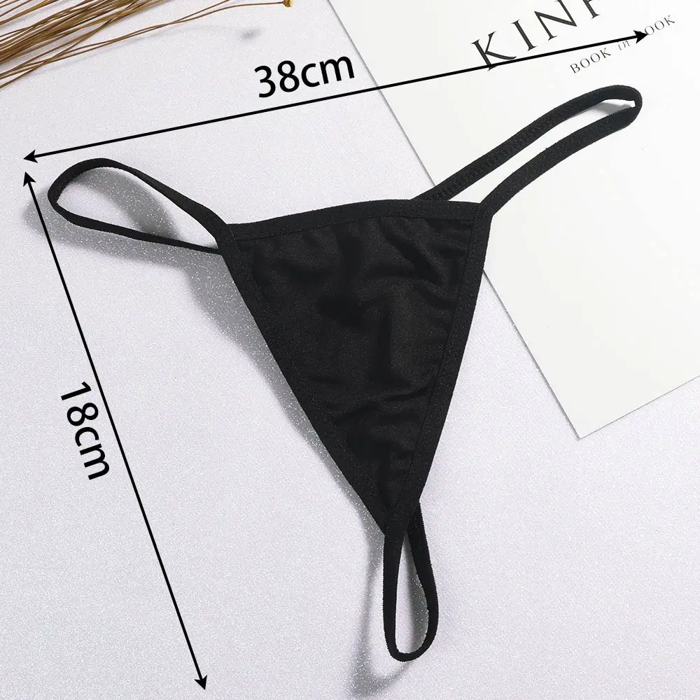 

1PC Women's Summer Solid Color Sexy G-String Thong Panties Bikini Knickers Low Waist Panties