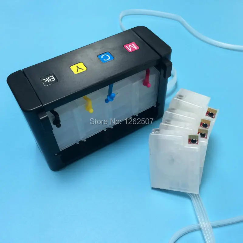 Фото Система СНПЧ для принтеров hp officejet 8600 8100 8620 8610 8630, чернильный картридж bulk Ciss с чипом для hp 950 951 950xl, чернильный СНПЧ №2