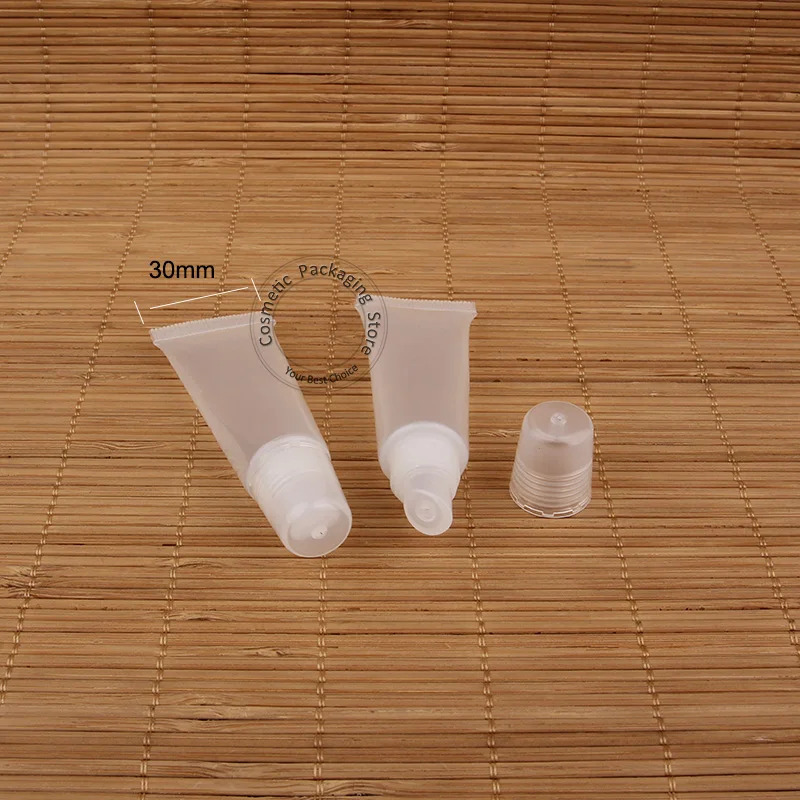 50 шт./лот акция 8 г Пластиковый пустой бальзам для губ в тюбике контейнер женской