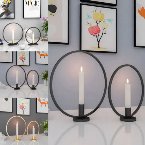 Высокое качество 3D геометрический подсвечник металлический настенный бра