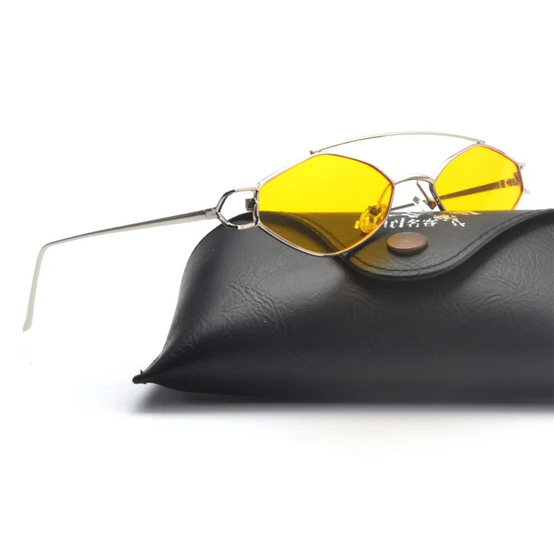 Женские классические модные Овальные Солнцезащитные очки для женщин и мужчин в