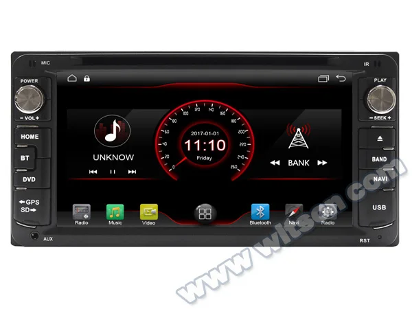 Автомобильный DVD-навигатор WITSON на Android 11 с GPS для TOYOTA COROLLA RAV4 VIOS HILUX Terios поддержка