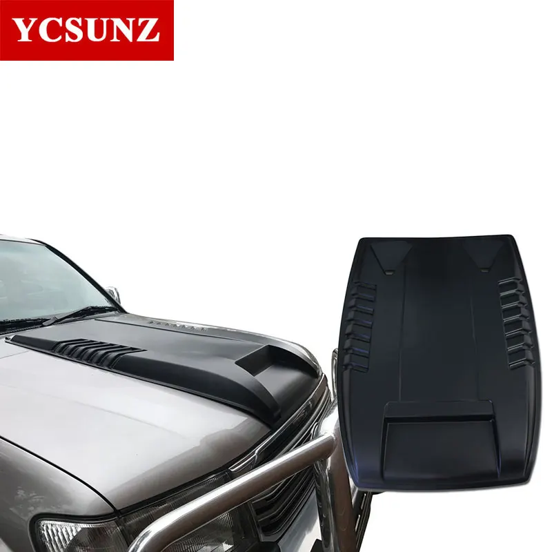 Черный Капот совок капота автомобильные аксессуары для Ford Ranger T6 2012 2013 Wildtrak T6 - Цвет: Черный