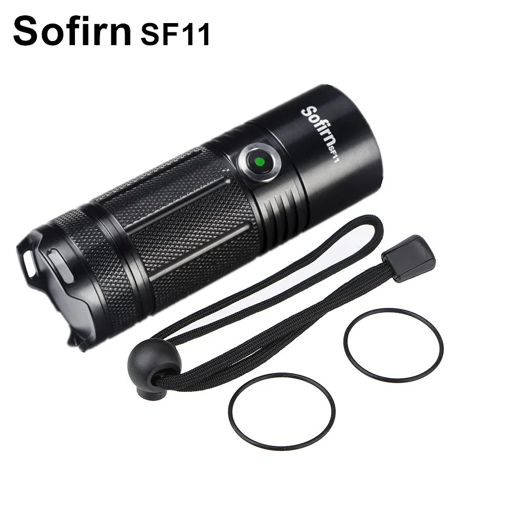 

Sofirn SF11 Powerful LED Flashlight AA CREE XPL 1018LM LED Torch Light Lanterna Tactical Portable 6 Modes Lamp Smart Indication