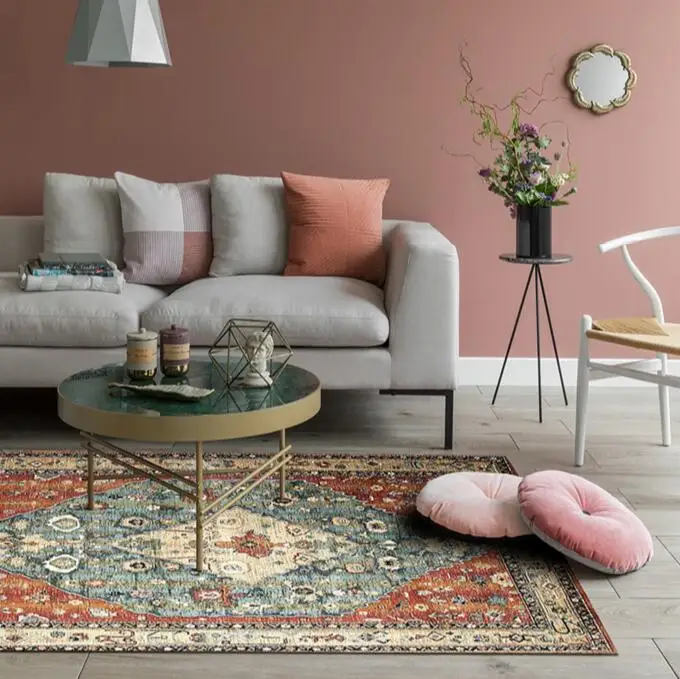 120X160cm винтажный художественный этнический русский стиль ковер килим Lving комната