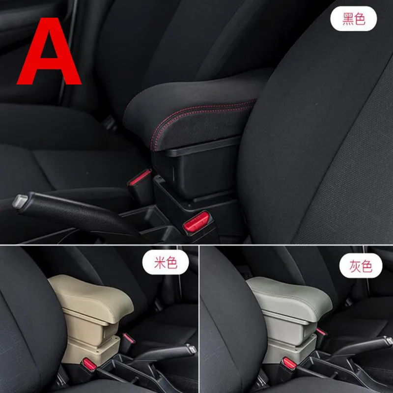Подлокотник для Toyota Yaris подлокотник Vios центральный контейнер хранения с