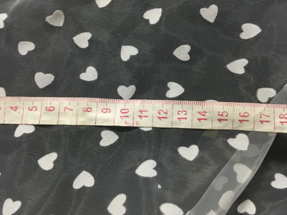 Мягкая прозрасветильник легкая органза в форме сердца 150 см 2 м/лот | Дом и сад