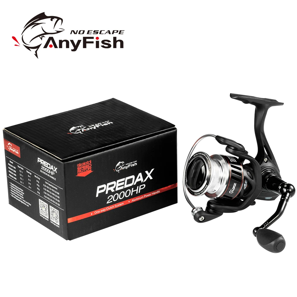 Anyfish PREDAX Спиннинг Рыболовная катушка 1000/2000/3000/4000 механизм для модели соотношение 5