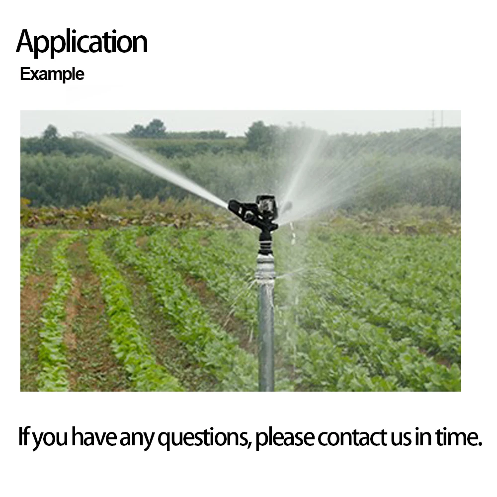 1Pcs 3/4&quot Female Thread Garden Sprinklers Rotating Spray Nozzle Plant Watering Drippers Sprinkler Lawn Irrigation Tools | Дом и сад