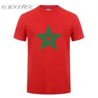 Omnitee Новая мода с изображением флага Марокко футболки мужские летние Стиль хлопковая футболка с короткими рукавами с О-образным вырезом крутая Марокко футболки OZ-012