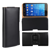 belt phone leather case for iphone xs max 6 7 8 plus universal waist holster pouch clip cover for smartphone cases on the belt