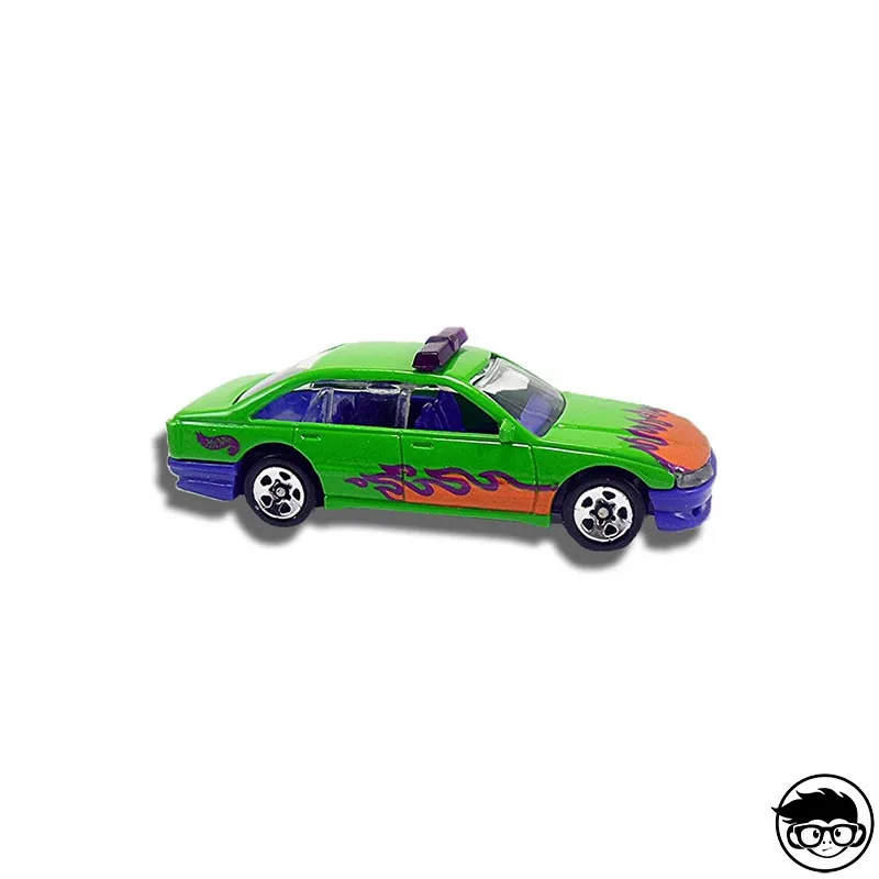 Hot Wheels полицейский крейсер 1996 серии теплового флота коллектор n° 537 длинная