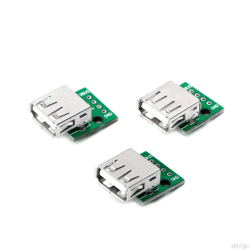 10 шт. розетка USB 2 0 для адаптера DIP 4P 54 мм | Обустройство дома