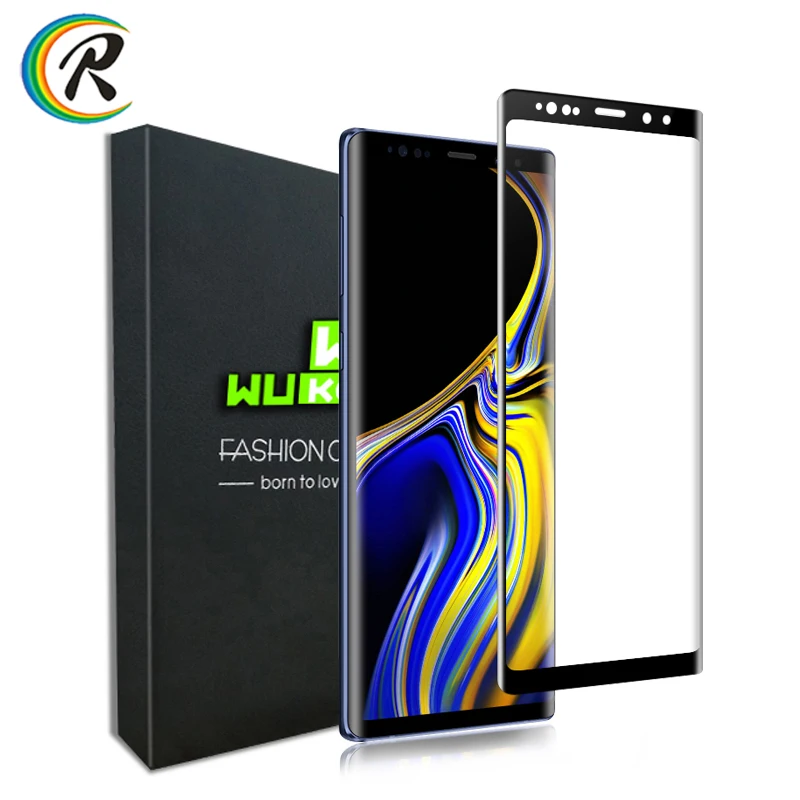 Защитная пленка на весь экран с клеем для Samsung S8 S9 Plus полное покрытие Galaxy S10E Note 9 8 10