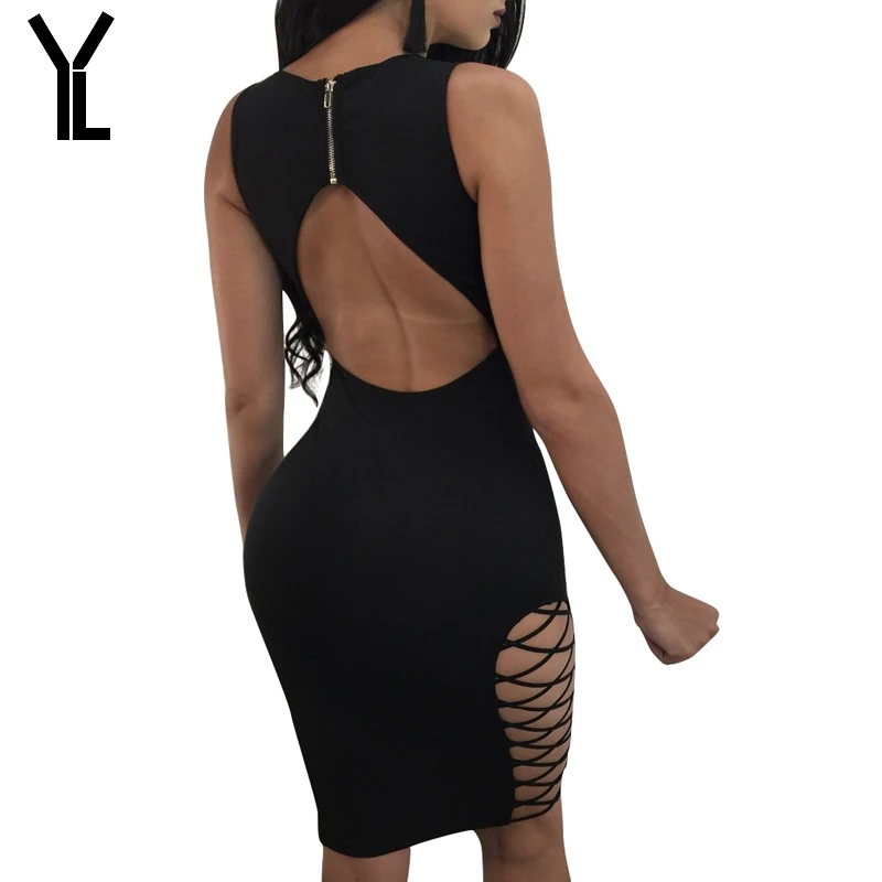 2018 Women Dress V Neck Solid Sexy Lace Up Straight Robe Femme Fashion Summer Party | Женская одежда