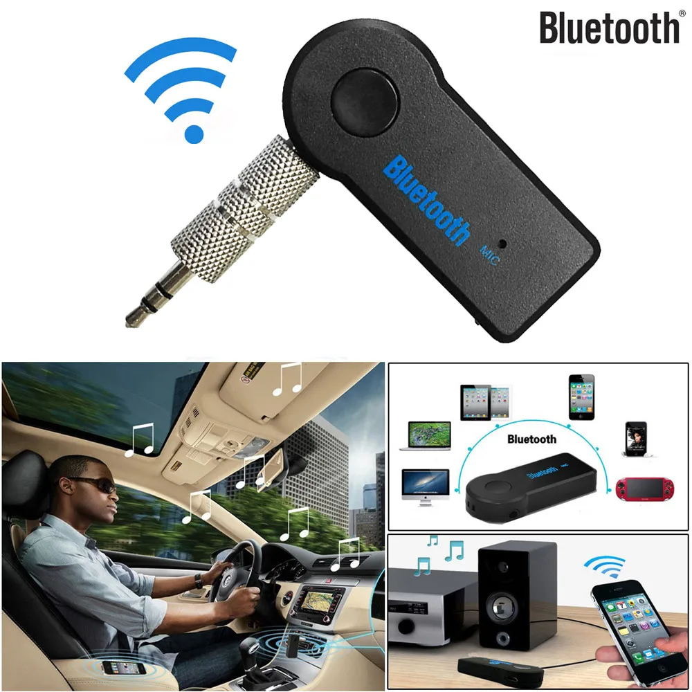 Мини 3 5 мм разъем AUX аудио MP3 музыкальный Bluetooth приемник автомобильный комплект